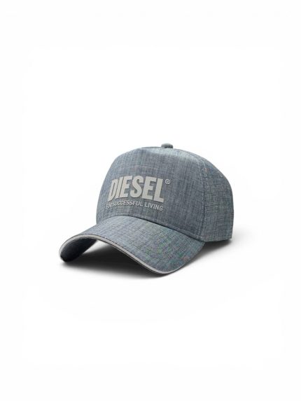 Бейсболка тракер "Diesel Street Linen Cap Grey | SS’26"