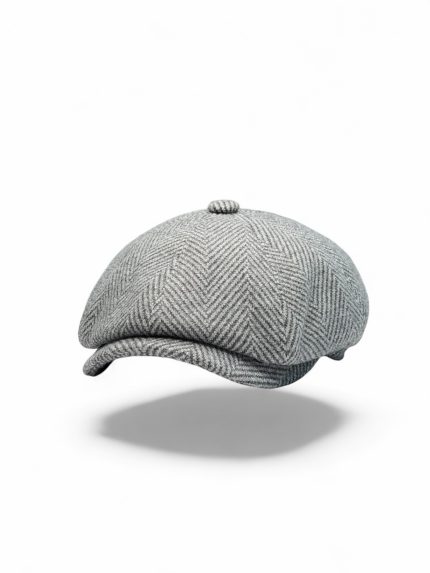 Кепка-восьмиклинка «Cambridge Italian Wool Grey FW’26»